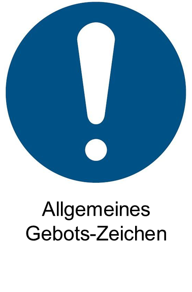 M001 Allgemeines Gebotszeichen