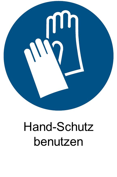 M009 Handschutz benutzen