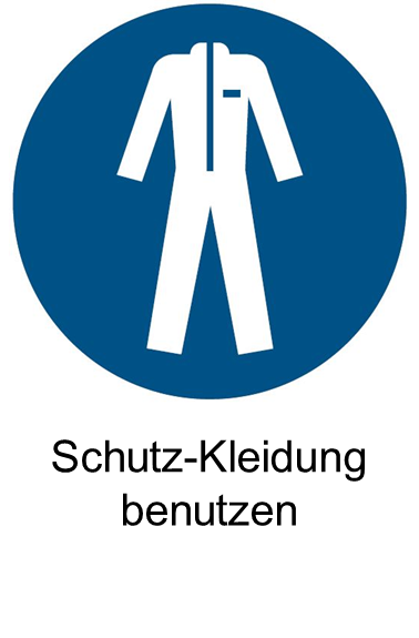 M010 Schutzkleidung benutzen