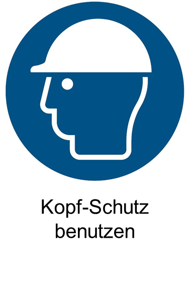 M014 Kopfschutz benutzen