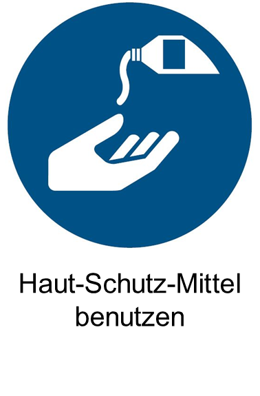 M022 Hautschutzmittel benutzen