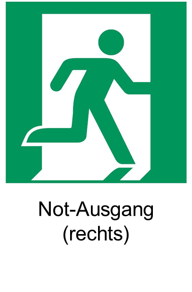 E002 Rettungsweg/Notausgang (rechts)