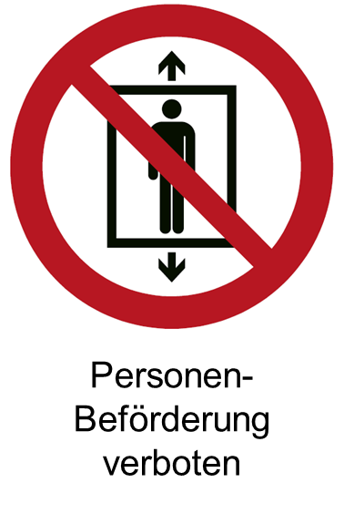 P027 Personenbeförderung verboten