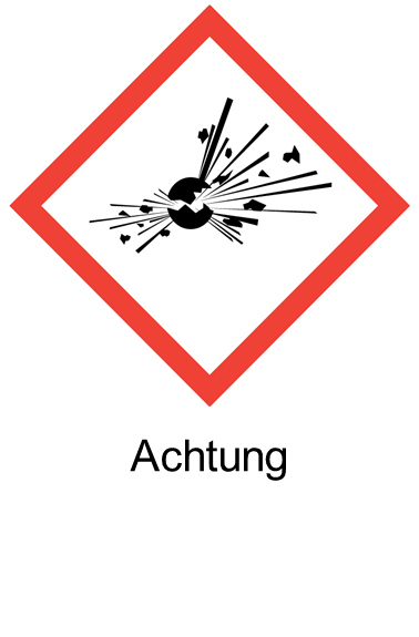 GHS01 ExplodierendeBombe Achtung