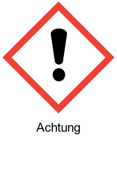 GHS07 Ausrufezeichen Achtung