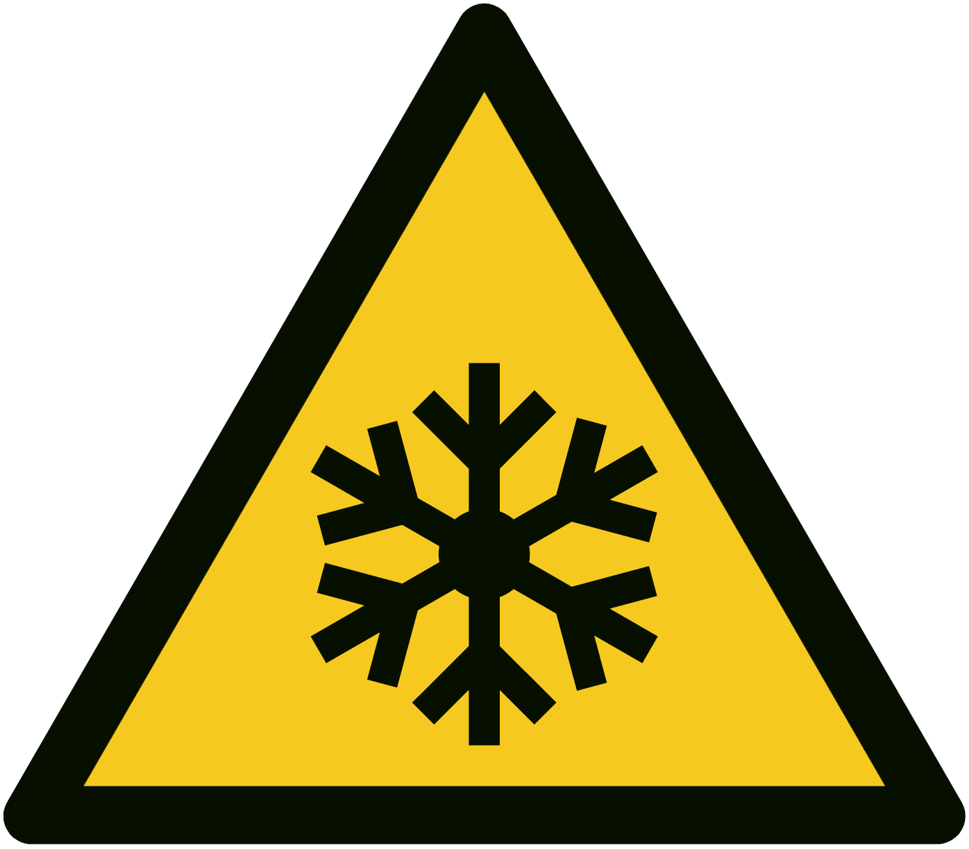 W010 Warnung vor niedriger Temperatur/Frost