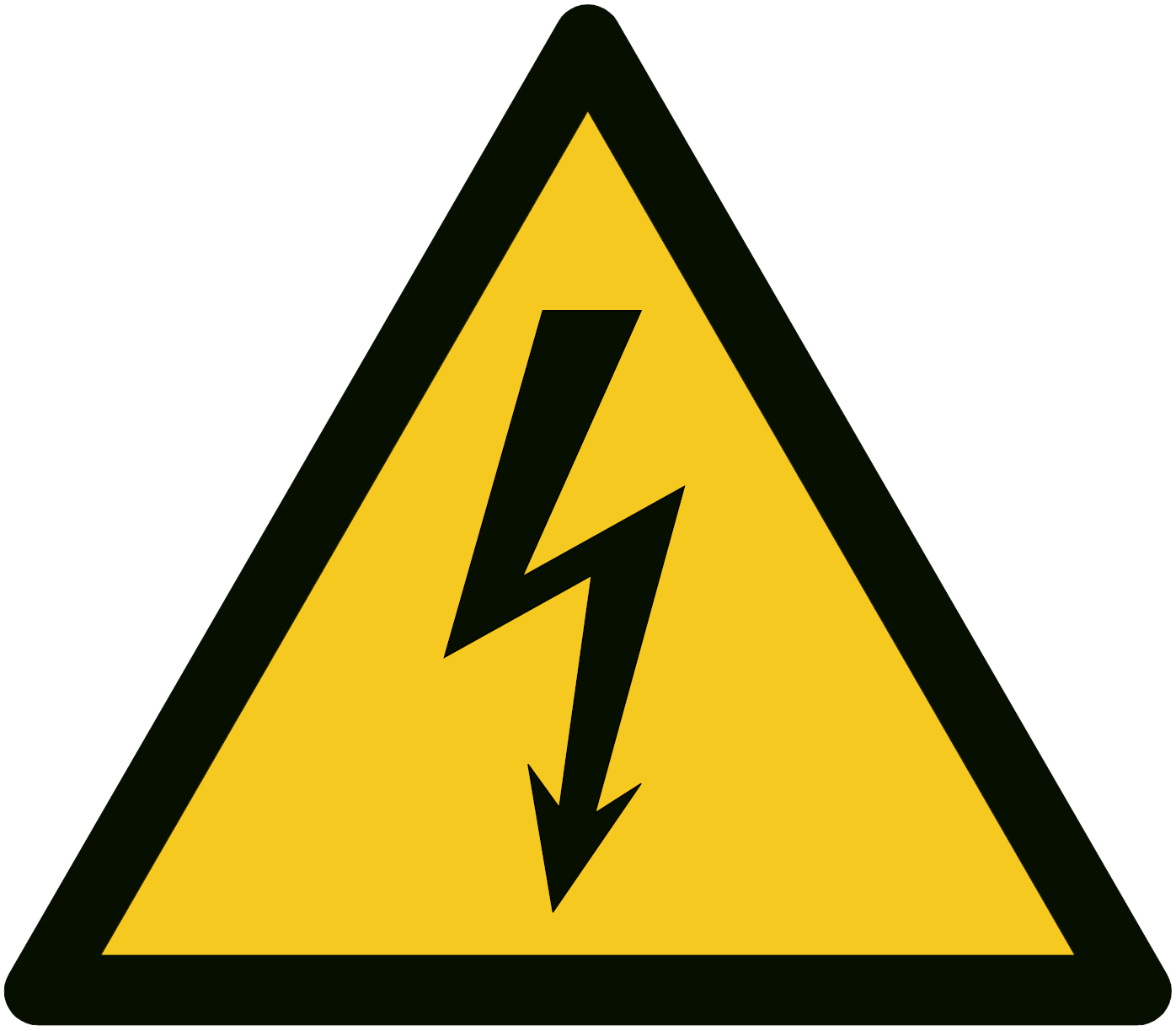 W012 Warnung vor elektrischer Spannung