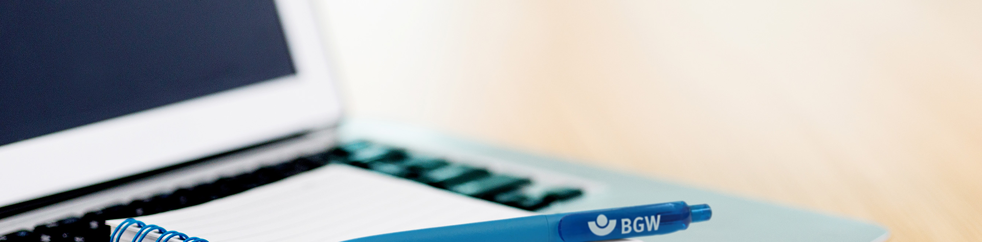 BGW-Lernportal. Flexibel. Online. Lernen.