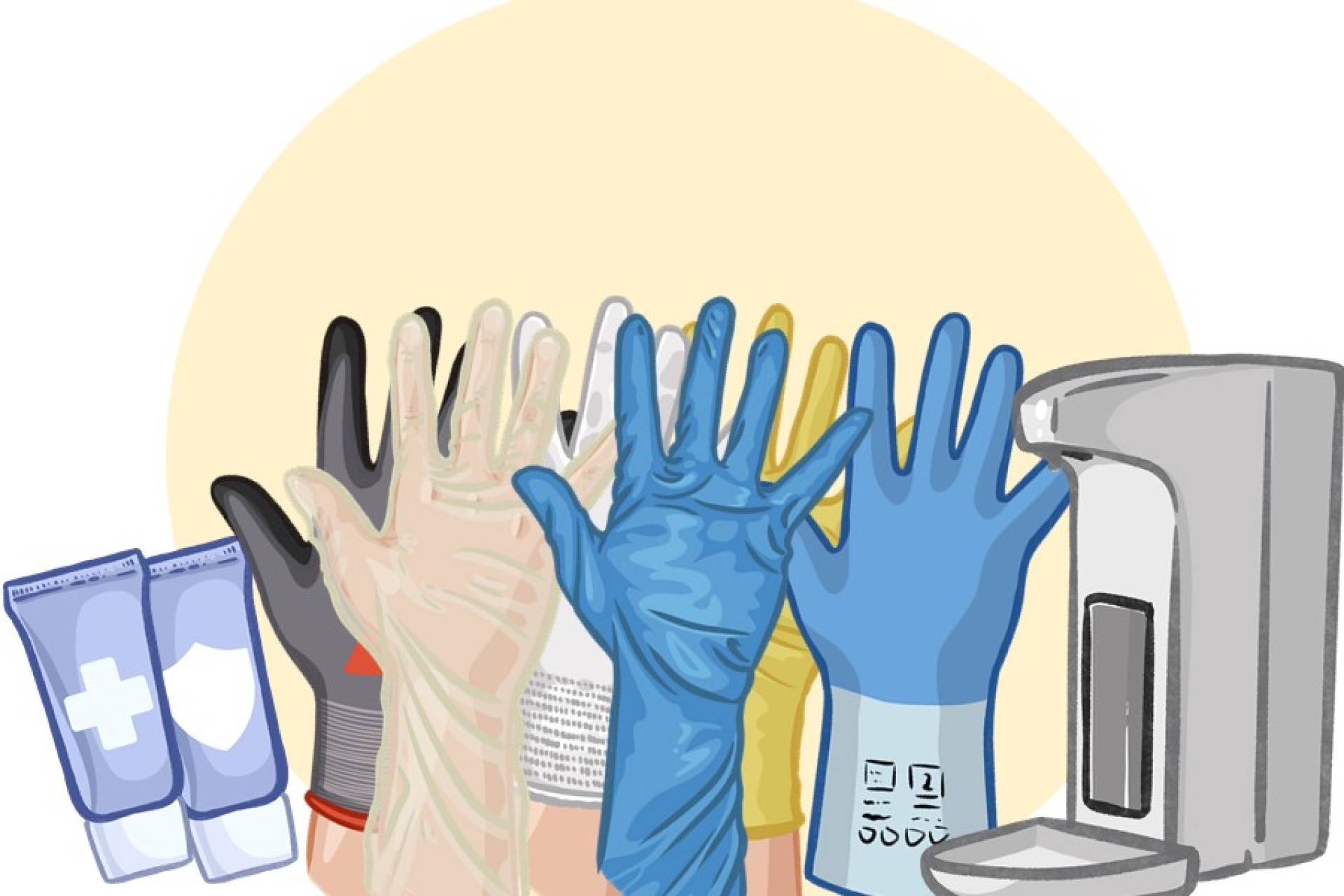 Hautgesundheit im Beruf - Beruflicher Hautschutz und Schutzhandschuhe