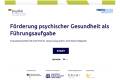 Öffnen Förderung psychischer Gesundheit als Führungsaufgabe