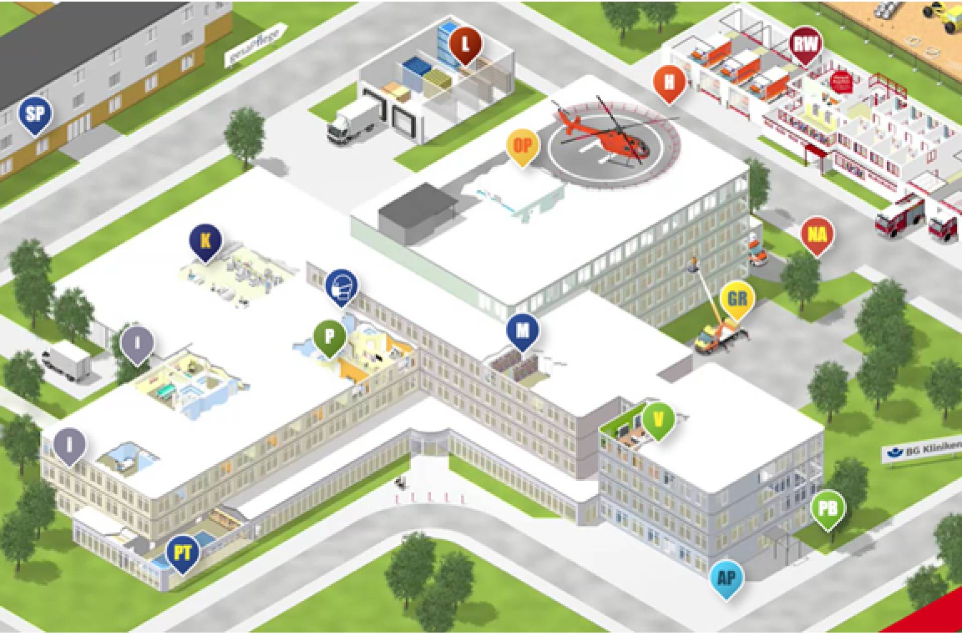 Sicheres Krankenhaus